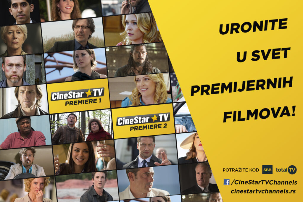 URONITE U SVET PREMIJERNIH FILMOVA NA CineStar TV Premiere KANALIMA!